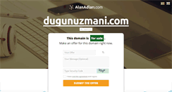 Desktop Screenshot of dugunuzmani.com